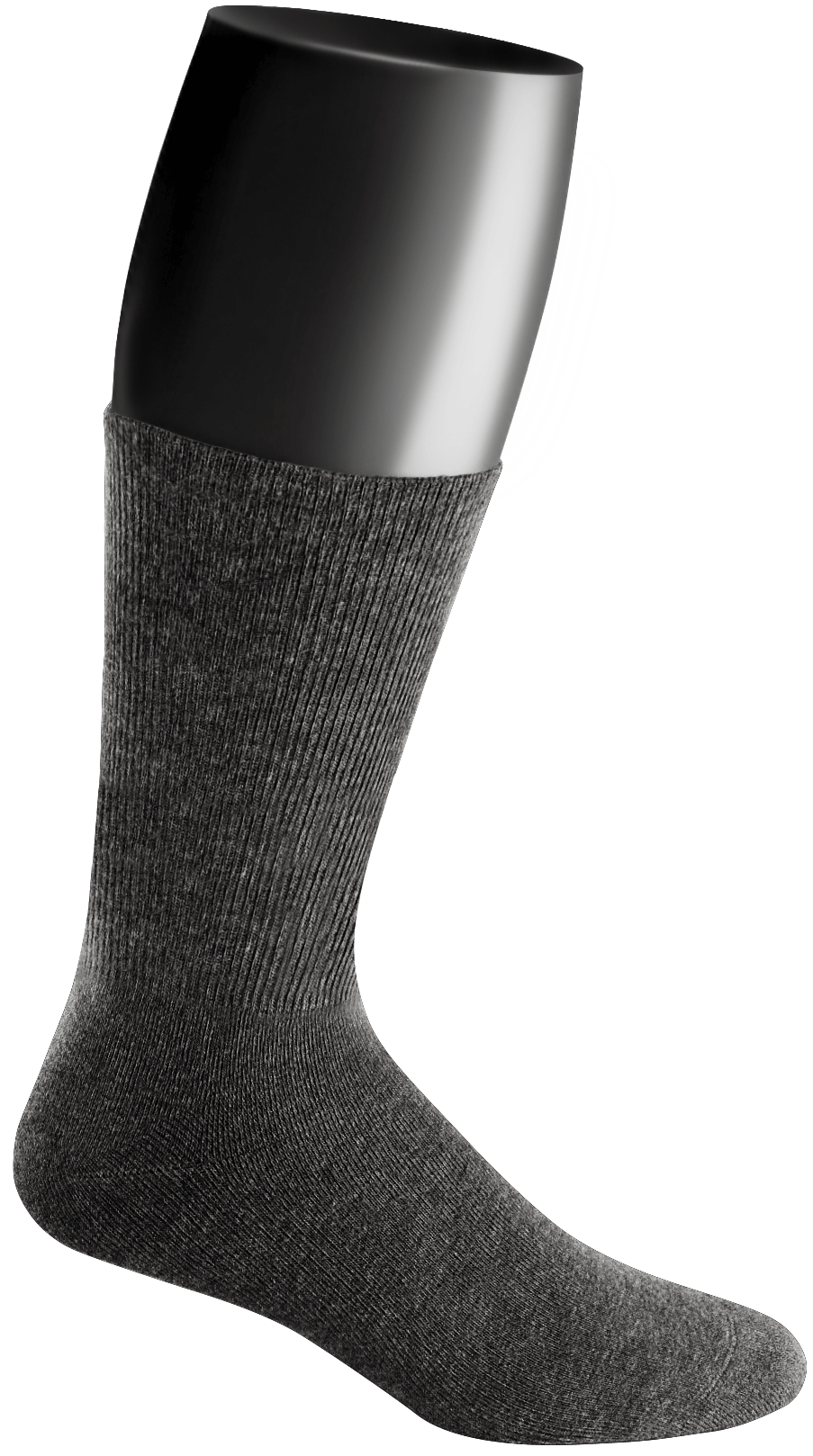 2-Old World comfort socks-dress-charcoal