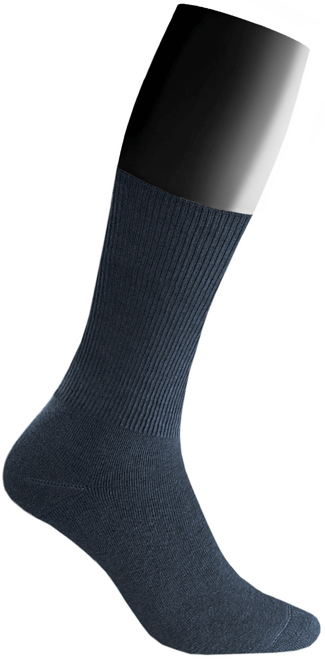 3-Old World comfort socks-dress-ladies-navy