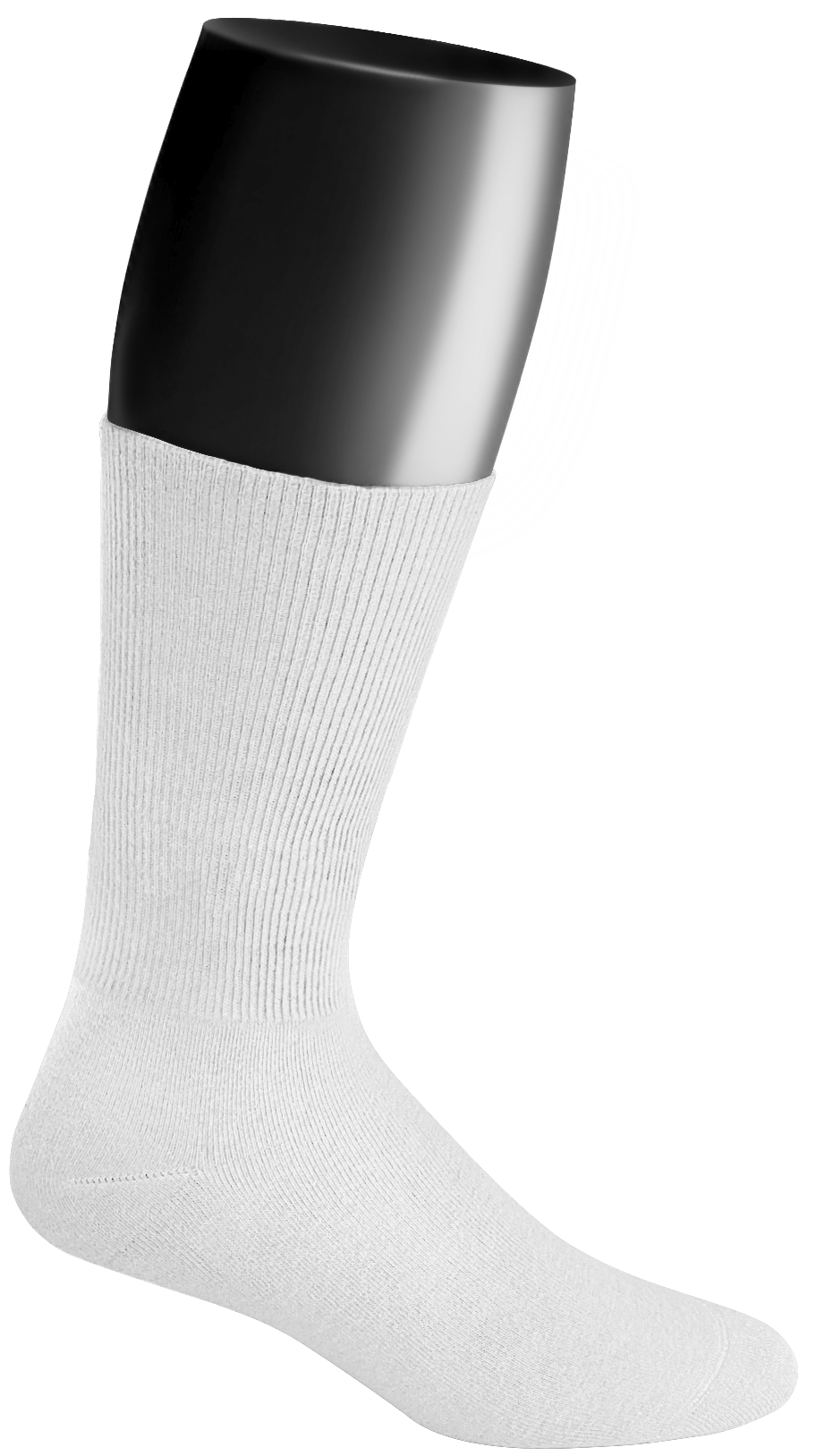 8-Old World comfort socks-dress-white